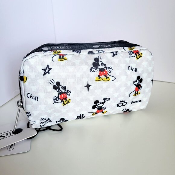 LeSportsac x Disney Mickey Mouse Pouch Purse Cute Cartoon Gift - Picture 1 of 4